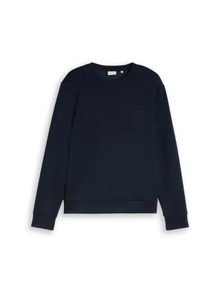 Tom Tailor - Basic Scuba Sweatshirt sky captain blue - Gr. - XL