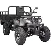 Hecht E-Quad Elektrischer Transport-Quad Nutzfahrzeug-Quad mit Kippmulde 3000 W