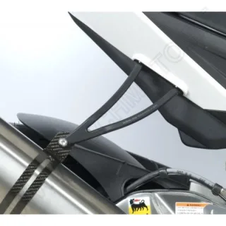 R&amp;G Auspuffhalter für Aprilia RSV 4 1000 Factory / APRC / R / RR / RF Bj. 2009-2020 Zubehörauspuff