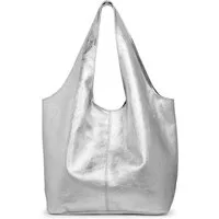 Caspar Schultertasche große Wildleder Hobo bag Damen Tasche - PREMUM LINE - Modell No.840, angenehm leicht, ohne Innenfutter, mit Sicherheitsfach, 100% Echtleder
