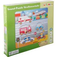 Sound Holzpuzzle Straßenverkehr holz
