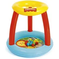 Bestway Aufblasbares Bällebad Fisher-Price Tierfreunde, Ø 89 x 84 cm
