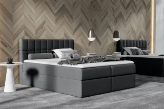 Boxspringbett Schlafzimmerbett GRACE 160x220cm in div. Farbvarianten