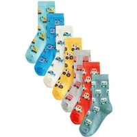 Next Kurzsocken Socken mit hohem Baumwollanteil, 7er-Pack (7-Paar)