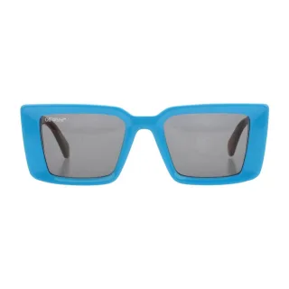 Off White - "Savannah" Quadratisch-Sonnenbrille für Damen (Blau)