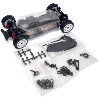 HNR H9804 FOXHOUND Rally H9806 SATURN Off-Road 1/10 RC Car Frame Version Transparent Body Shell without Electronic Parts