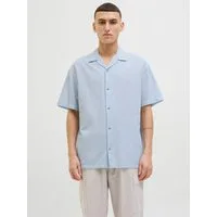 Jack & Jones Kurzarmhemd JJESUMMER RESORT SHIRT SS SN mit Resort Kragen