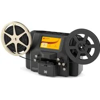 Kodak REELS & Super 8 Films Digitizer Converter mit 5-Zoll-Bildschirm Multifunktionsscanner, (Scanner konvertiert Filme in Digitale MP4-Dateien auf SD-Karte)