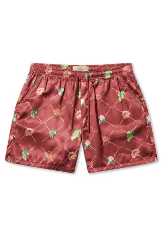 Pas De Monaco Shorts "Pas De Monaco FRUIT MONOGRAM SHORTS"