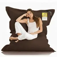 LazyBag Sitzsack Lazybag – XXL Nylon Sitzsack – Wasserfest, Innen und Außen,180x140 cm (Sitzkissen Bean-Bag, Nylon Bezug), 180 x 140 cm