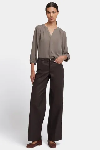 Beschichtete Teresa Weite Jeans | Pfefferkorn Beschichtet