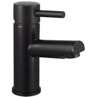 HOME DELUXE Waschtischarmatur FLOWY - 15 x 5,2 x 11 cm (inkl. Armatur & Flexschlauch) Waschbeckenarmatur in Chrome, Badarmatur, Wasserhahn