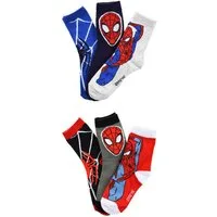Spiderman Socken Marvel Kindersocken für Jungen 6er Pack (6-Paar)