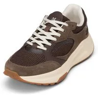 Marc O'Polo aus Rindleder mit Mesh-Einsatz Sneaker