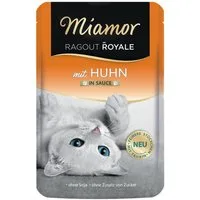 Miamor Ragout Royale mit Huhn in Sauce 100 g - 22 Stück, Nassfutter für: Katze