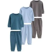 Next Pyjama Relaxed Fit Pyjama, 3er-Pack (6 tlg)