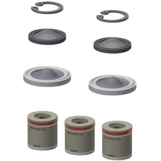 KWC Aquarotter Wartungsset, SMARTWAVE, Siebe, Rückflussverhinderer, 2030012280, 2030012280 2030012280