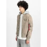 Alpha Industries Bomberjacke MA-1 TT Hood Light