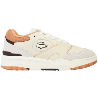 Lacoste Lineshot 124 3 Herren Sneaker Off White/Braun