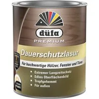 düfa Holzschutzlasur Premium Dauerschutzlasur 750 ml Lasur Holz Schutzlasur, langzeit und extremer UV-Schutz