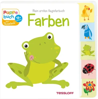 Mein erstes Registerbuch Farben (Bilderbuch ab 18 Monate)