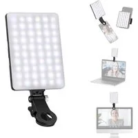 feinlux 360° LED-Ringlicht Blitzgerät, (Konstante, flimmerfreie Beleuchtung)