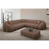 Sofa Dreams Ecksofa Rajada L Form Couch, 4-Sitzer, Design, Eckcouch, Stoffbezug