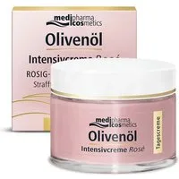 Dr. Theiss Naturwaren Tagescreme – Olivenöl Intensivcreme Rosé Tagescreme, Reichhaltige Tagespflege für einen rosig-strahlender Teint