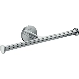 hansgrohe Axor Universal Circular Papierrollenhalter 42857000 doppelt, Wandmontage, chrom