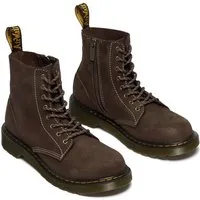 DR. MARTENS 1460 Kinder SOFTY T Schnürboots Kinderstiefel, Freizeitschuh mit Reißverschluss und Anziehlasche