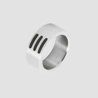 Adelia´s Fingerring Herren Ring aus Edelstahl