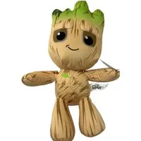 MARVEL Kuscheltier Groot Kuscheltier I Am Groot ich Bin Groot Plüschtier 35cm normal (Set, 1-St., Geschenk-Set), Weiches Plüschtier Geschenke für Kinder Mädchen und Jungen Weihnachten