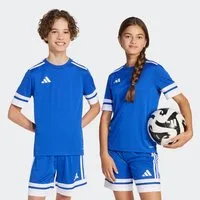 adidas Performance Fußballtrikot SQUADRA 25 KIDS TRIKOT für Kinder, mit AEROREADY-Technologie, aus Polyester, Kurzarmdesign