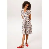 Aniston CASUAL Sommerkleid, allover mit Blüten bedruckt