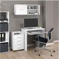 Vicco Schreibtisch Nick, Weiß, 80 x 58 cm (1-St)