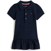 Tommy Hilfiger Polokleid PIQUE POLO DRESS SHORT SLEEVE für Babys, Stretch-Baumwolle