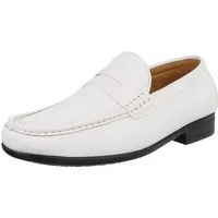 Coolwalk Stilvoller Komfortschuh – Elegante Loafer für jeden Anlass Slipper (89229273) Blockabsatz Slipper in Weiß