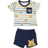 Disney Print-Shirt Disney Winnie der Pooh Jungen Baby Sommerset Shorts plus T-Shirt Gr. 62 bis 86