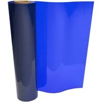 doitBau Abdeckfolie Glasschutzfolie blau selbsthaftend 50cm x 100m, (1-St)
