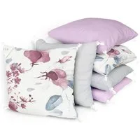 Amilian Bettnestchen 210 cm (6 Polster ca. 35 x 35 cm) Bettumrandung - Umrandungen, (Kissen als Nestchen, Kantenschutz), Umrandungen