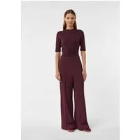 comma Chinos Hose Feminine Marlenehose mit elastischem Bund