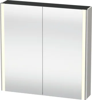 Duravit XSquare Spiegelschrank Betongrau 800x155x800 mm - XS7112007070000 XS7112007070000