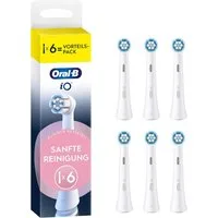 Oral-B Aufsteckbürste Oral-B iO Sanfte Reinigung Aufsteckbürsten 6er Pack, 6 Stk.weiß, iO Sanfte Reinigung