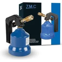 ZMC Flambierbrenner Gasbrenner Bunsenbrenner Lötlampe Gasanzünder Lötpistole, (2,2 kW Temperatur von bis zu 1200 ° C, 2,2 kW Temperatur von bis zu 1200 ° C), Lötbrenner Kohleanzünder Flammspritzpistole Grillanzünder