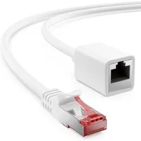 deleyCON deleyCON 5m CAT6 Patchkabel Verlängerung S/FTP Netzwerkkabel LAN DSL LAN-Kabel