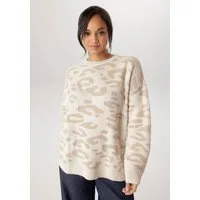 Aniston PLUS Strickpullover im Animal Dessin