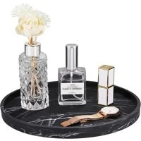 Agger Dekotablett Dekotablett Badezimmertablett aus Silikon, Organizer Tablett, für Schmuck und Make-Up