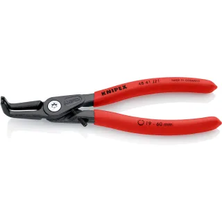 KNIPEX Präzision-Sicherungsringzange angewinkelt - 4841J21