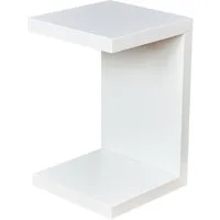 Levandeo® Couchtisch, Beistelltisch Coco Kernbuche 32x32cm Höhe 50cm