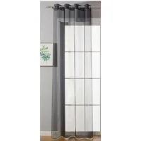 Gardinenbox Gardine (1 St), Ösen, transparent, Voile, Store Bleibandabschluß 20332-cn-o